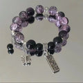 Viral TikTok Hello Kitty Beaded Bracelet, DIY Couple Bead Bracelets, Cute Cartoon Jewelry Gift for Girlfriends & Best Friends